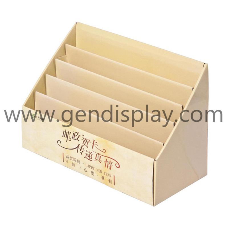 Retial Pos Cardboard Counter Display Stand For Cards (GEN-CD081)