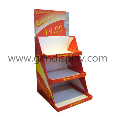 Promotional Cardboard Counter Display Stand For Watches Advertising(GEN-CD023)