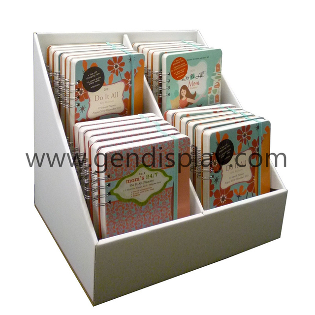 Books Counter Display Stand, Cardboard Books Display (GEN-CD245)