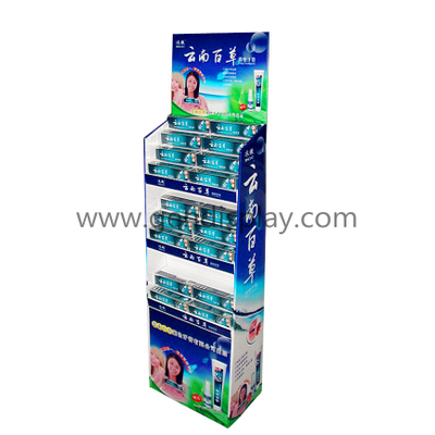 Toothpaste Cardboard Display, Pop Floor Display (GEN-FD074)