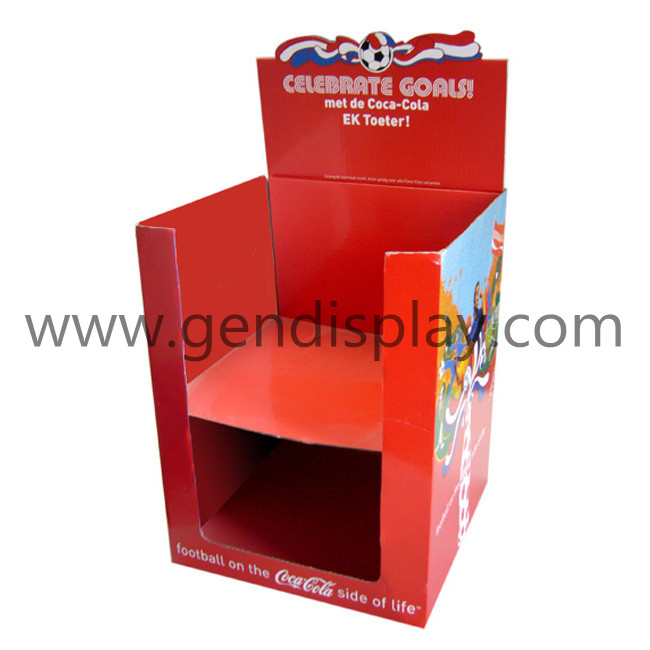 Custom Beverage Cardboard Counter Display Stand(GEN-CD007)